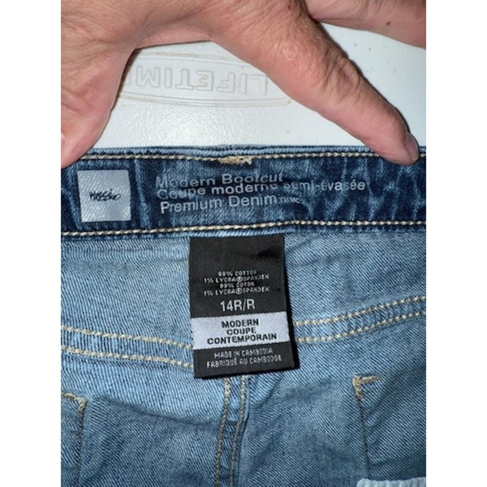 Mossimo Modern Bootcut Women's Size 14R/R Jeans - Picture 3 of 5